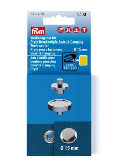 PRYM Werkzeug-Set für Druckknöpfe Sport (15 mm) 