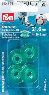 PRYM Nähmaschinenspulen KST Horizontalgreifer 21,6 mm 