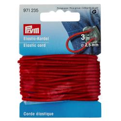 PRYM Elastic-Kordel 2,5 mm rot 